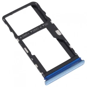 Tray SIM Compatible for Tcl 30/5G/30 + Plus Card SD Side Blue - Picture 1 of 1