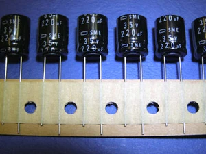 220uF 35V  85C Capacitor.........Lot of 25............. - Picture 1 of 1