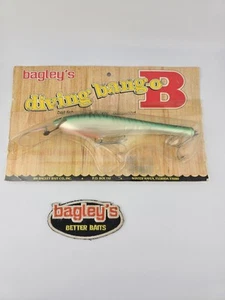 Vintage Bagley Diving Bang-O B DB08-GBM (Green Back Mackeral) NOS! - Picture 1 of 3
