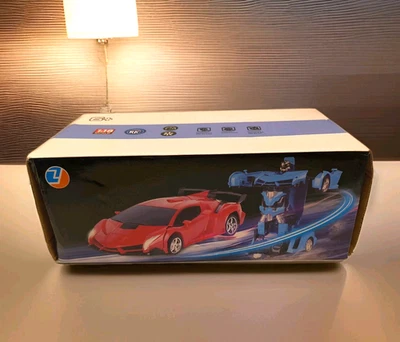 R/C Car/Robot TRANSFORMER 1:18 Sc. 2019 Sealed Box Red "Ferrari Style" - Image 1 of 4