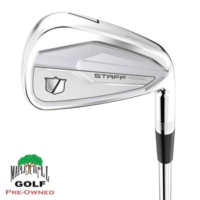 Wilson Staff Model CB 5-PW+GW Irons KBS Tour-V 110 Steel Stiff - EXCELLENT - Image 1 of 4