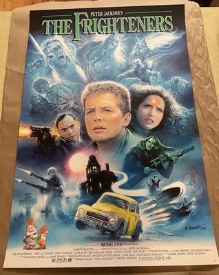 THE FRIGHTENERS Poster ENZO SCIOTTI Screen Print Mondo Style Numbered Out Of 65! - Imagem 1 de 4