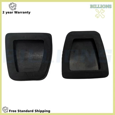 Pastilla de pedal de freno de embrague de goma negra de 2 piezas para 79-85 Lexus Toyota Camry 3132114010 Foto 1 de 4