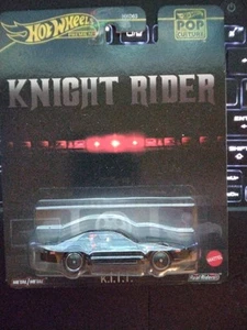 2025 Mattel Hot Wheels Premium Pop Culture Knight Rider K.I.T.T. Car - Picture 1 of 5