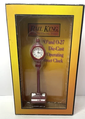 Reloj de calle fundido a presión Rail King de MTH - calibre O/O27 #30-1061 Foto 1 de 4