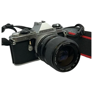 Pentax ME Super fotocamera reflex pellicola 35 mm con obiettivo macro Miranda 35-70 mm Giappone - Foto 1 di 13