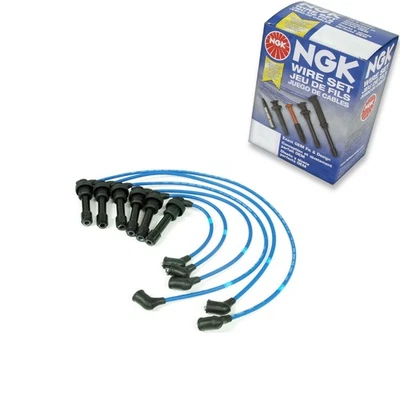 1 pc NGK Spark Plug Wire Set for 1991-1996 Dodge Stealth 3.0L V6 - Engine hv - Image 1 of 4