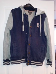 Converse Navy & Gray Jacket - Size SP In Satisfactory Condition - Picture 1 of 3