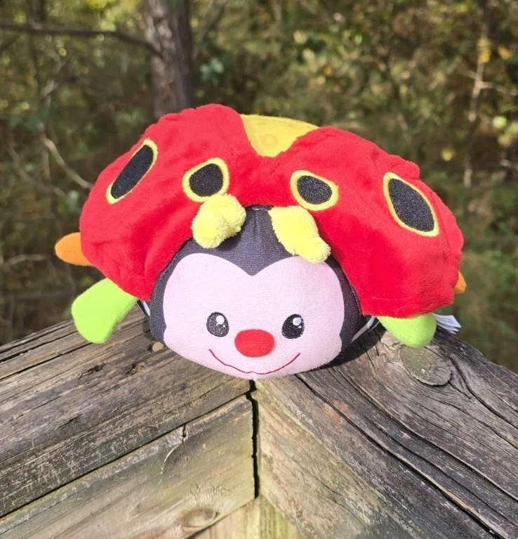 Peluche Vtech Ladybug Interactivo Educativo Insecto Cuenta Arrugas Forma Color Foto 1 de 4