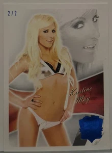 Kristine May #2 von 2 hergestellt ~ 2013 Karte #103 ~ 25 Jahre Bankwärmer - Bild 1 von 2