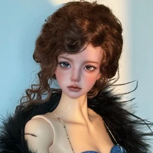 Muñeca 1/4 BJD Resina Articulada Mujer Muñeca Desnuda Mujeres Niña Ojos Maquillaje Facial Hágalo Usted Mismo Regalo - Imagen 1 de 12