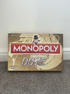 James Bond 007 50th Anniversary Edition Monopoly Board Game Complete - Picture 1 of 6