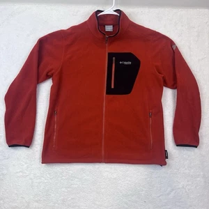Columbia Titanium Polartec Mens XL Full Zip Fleece Jacket Blanket Pockets - Picture 1 of 11