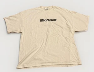 Vintage 90s Microsoft T-Shirt 2XL Windows XBOX Tech Tee IBM Rare - Bild 1 von 4