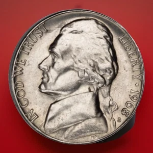 1968-S Jefferson Nickel GEM BU UNC From Original Roll FAST SHIPPING - Picture 1 of 4