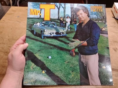 CONWAY TWITTY Mr. T, 1981 MCA-5204 Stereo LP Record, New Sealed - Image 1 of 3