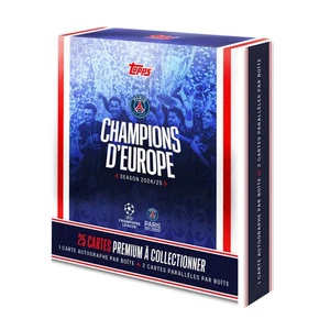 Topps Paris Saint-Germain: Champions d’Europe 2025 Soccer Football Box - Imagen 1 de 1