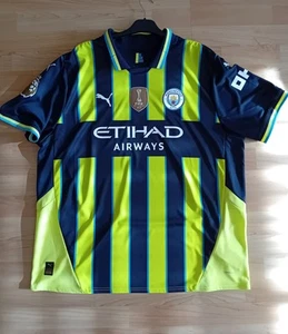 Manchester City Erling Haaland Auswärts Road Trikot Jersey 2024/25 XXL - NEU! - Bild 1 von 8