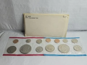 1973 P&D United States Uncirculated Coin Set w/OGP - 13 Coins Ike Dollar - Picture 1 of 10