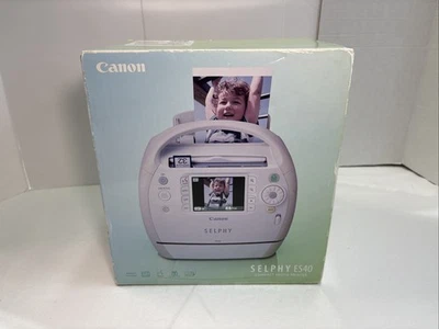 NEW Canon Selphy ES40 Compact Portable Photo Printer - Image 1 of 4