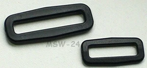 10 Kunststoffschlaufen 39mm Durchlassbreite 6,8mm -höhe - Bild 1 von 1