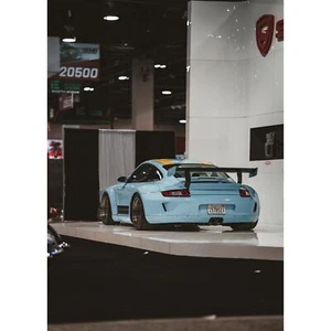 Porsche 911 Carrera 4 Kunstdruck #003 - High Resolution Automotive Masterpiece DE - Bild 1 von 12