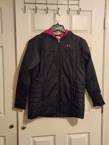 UNDER ARMOUR DAMEN/ FULL ZIP/ SCHWARZE JACKE/ GRÖSSE MEDIUM - Bild 1 von 7