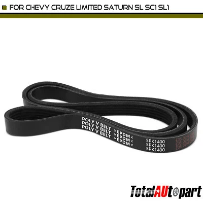 Cinturón Serpentine 55,13 pulgadas para Chevy Cruze Limited Saturn SL SC1 SL1 SW1 1,9 L 1,4 L Foto 1 de 4