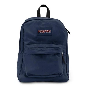 Mochila JanSport Superbreak, mochila de regreso al cole, mochila (azul marino (clásica) - Imagen 1 de 2