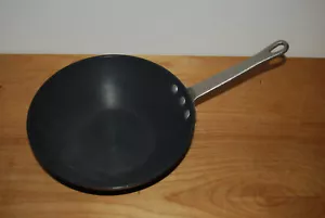 Calphalon kommerzielles Aluminium-Kochgeschirr G135HC eloxiert 8,5" Wok Vintage USA - Bild 1 von 4