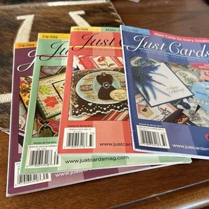 Lot of 4 Just Cards! Magazines - Picture 1 of 7