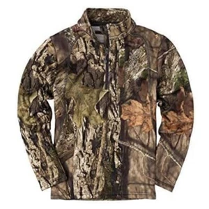 Browning Youth 1/4 Zip Shirt Mossy Oak Break Up Country CHOOSE SIZE - Picture 1 of 1