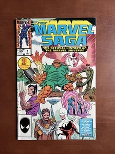 Marvel Saga #1 (1985) 9,4 fast neuwertig Kupferzeit Comic hochwertig Geschichte Universum - Bild 1 von 11