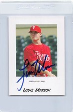2004 Just #47 Louis Marson Phillies Signed Auto *J2215