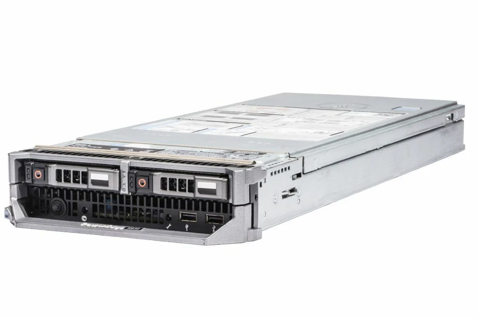 Dell PowerEdge M630 Blade Server 2x 12C E5-2680v3 2.5GHz 256GB RAM 2x 200GB SSD - Image 1 of 1
