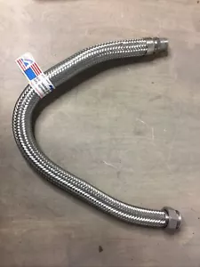 36" L Flexible Hose Master 1-1/2" Dia X Metal Hose with Nut - Picture 1 of 8