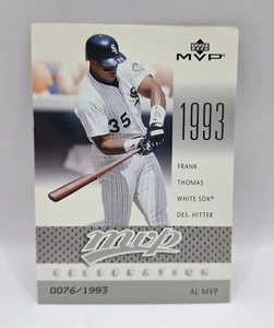 2003 Upper Deck MVP #MVP7 Frank Thomas/1993 Baseball Chicago White Sox MINT/MN - Picture 1 of 9