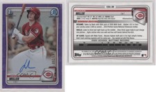 2020 Bowman Draft Chrome Picks Purple Refractor /250 Jackson Miller #CDA-JM Auto