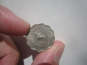 1954 INDIA ONE ANNA - Picture 1 of 2