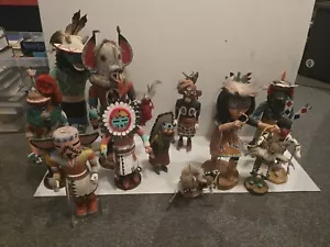 Lot von 13 Hopi Shalako Figuren? Bilder anschauen. - Bild 1 von 21