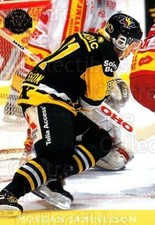 1995-96 Swedish Leaf #12 Morgan Samuelsson