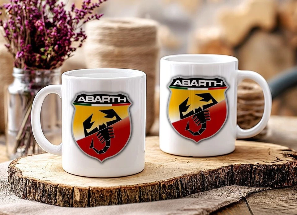 ABARTH tazza in ceramica - tuning 500 595 695 grande punto - Immagine 1 di 1