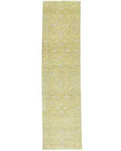 3X10 ft Transitional Oriental Runner Rug Floral Design Kitchen & Hallway Carpet - Picture 1 of 17