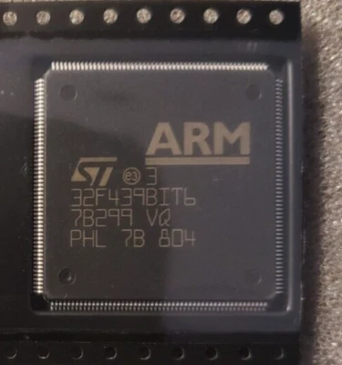 ARM® Cortex®-M4 STM32F439BIT6  IC MCU 32BIT 2MB FLASH 208LQFP (DS1D1)........... - Image 1 of 4