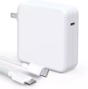 Replacement 96W USB-C Power Adapter A1708 for Macbook Pro A2166 USB Charger - Picture 1 of 5