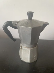 VTG Bialetti Moka Express Coffee Espresso Maker Personal 1 Cup Made in Italy - Picture 1 of 9