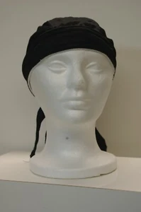 Do-Rag DR023 Solid Black Poly - Picture 1 of 2