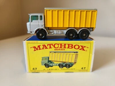 1960's Lesney Matchbox No. 47 D.A.F. Tipper Container Truck Vintage - Image 1 of 4