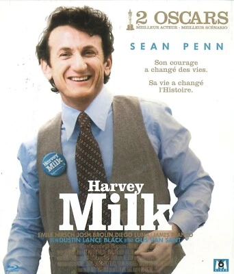 Milk (2008) Blu-ray, Sean Penn, Josh Brolin, Emile Hirsch, Diego Luna - Image 1 of 2
