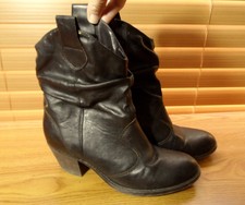 botas de rodeo tacon cubano